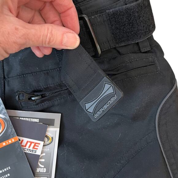 Field Sheer 3 in 1 Motorcycle Adventure Pant Men XL Black Armor Reflective NWT - Picture 4 of 16